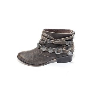 Naughty Monkey Anchorage Booties Buckles Straps